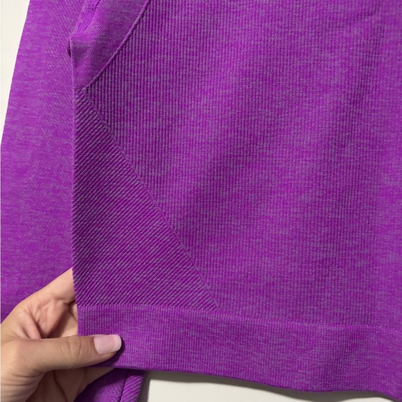 Fabletics Vibrant Purple Ribbed Top - Picture 5 of 5